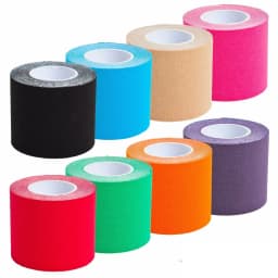 3 Rolls Kinesiology Tape KT Muscle Strain Injury Support Physio Roll 5CM X 5M