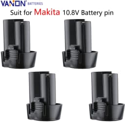 VANON 1/2/4Pack BL1013 4.8Ah 10.8V Li-ion Battery Replace for Makita BL1014 194550-6 194551-4 195332-9 Tools Battery pin