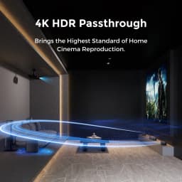ULTIMEA Poseidon D80 Boom 7.1ch Dolby Atmos Soundbar Surround Sound, Wireless Subwoofer & 4 Surround Speakers, BassMX Technology
