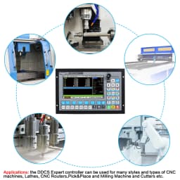 DDCS Expert V2.1 4 Axis 5 Axis PLC CNC Off-line Motion Controller For Router Engraving Milling Lathe Machine