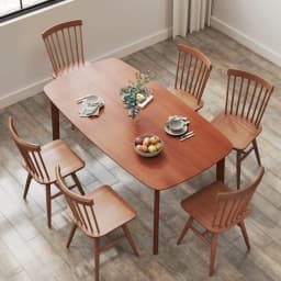 HOMCOM 150 cm Rectangular Dining Table with Solid Wood Frame, Light Brown