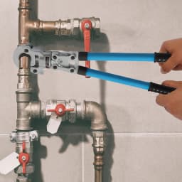 PEX Crimping Tool Kit for Pex Copper Crimp Rings, c/w PEX Cutter,Go-no-go Gauge,Durable Plumbing Tool,Meets ASTM F1807 Standard