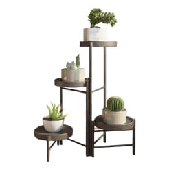 Metal Plant Stand Flower Stand Flower Pot Shelf Balcony Indoor Multi-layer Storage Rack Succulent Plant Flower Rack Pot Rack