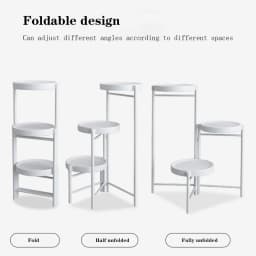Metal Plant Stand Flower Stand Flower Pot Shelf Balcony Indoor Multi-layer Storage Rack Succulent Plant Flower Rack Pot Rack