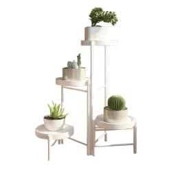 Metal Plant Stand Flower Stand Flower Pot Shelf Balcony Indoor Multi-layer Storage Rack Succulent Plant Flower Rack Pot Rack
