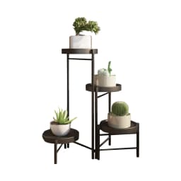 Metal Plant Stand Flower Stand Flower Pot Shelf Balcony Indoor Multi-layer Storage Rack Succulent Plant Flower Rack Pot Rack