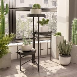 Metal Plant Stand Flower Stand Flower Pot Shelf Balcony Indoor Multi-layer Storage Rack Succulent Plant Flower Rack Pot Rack