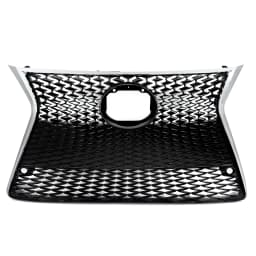 Chrome F Sport Grille For 2014-2016 Lexus IS200t IS250 IS350 Front Bumper Upper Lower Grille Front Radiator Mesh Grills Magickit