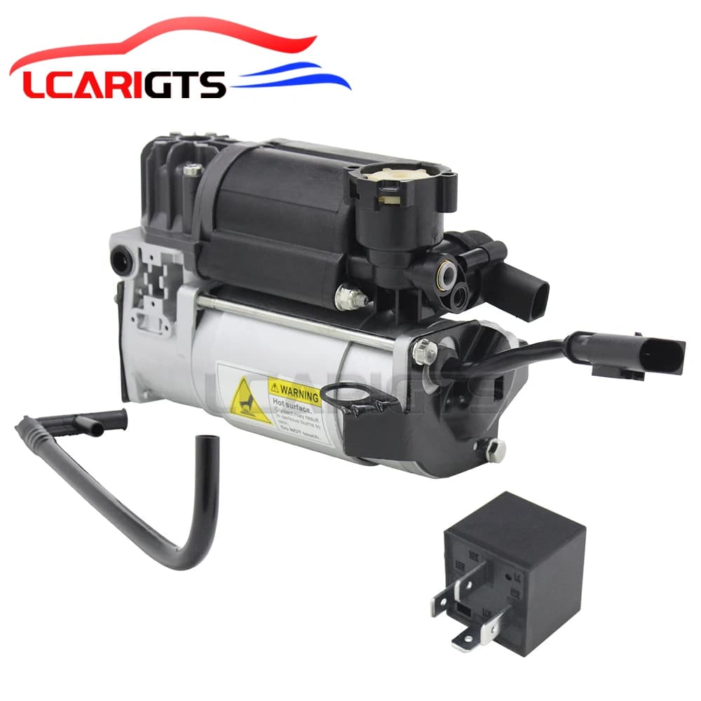 Air Suspension Compressor Pump with Air Pipe&Relay For Mercedes-Benz W220 W211 W219 2203200104 2113200304 0025427219 0025427619