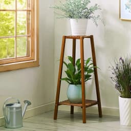 Indoor flower stand solid wood layered plant pot rack multi-layer display rack multiple flower pot storage rack