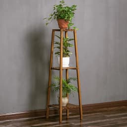 Indoor flower stand solid wood layered plant pot rack multi-layer display rack multiple flower pot storage rack