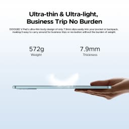 DOOGEE V Pad 2In1 5G PC Tablet 12" Screen Dimensity 7050 Android 15 32GB(8+24) 256GB 8800mAh Battery Ultra-thin 5g Smart Pad