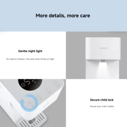 Xiaomi Smart Water Dispenser (Hot and Cold), 3 Seconds Quick Heating and 7°C Cold Water 3L Capacity With Display Mijia App Control