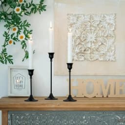 3Pcs/set Tulip Nordic Candlesticks Gold Candlestick Candle Holder Dinner Decor