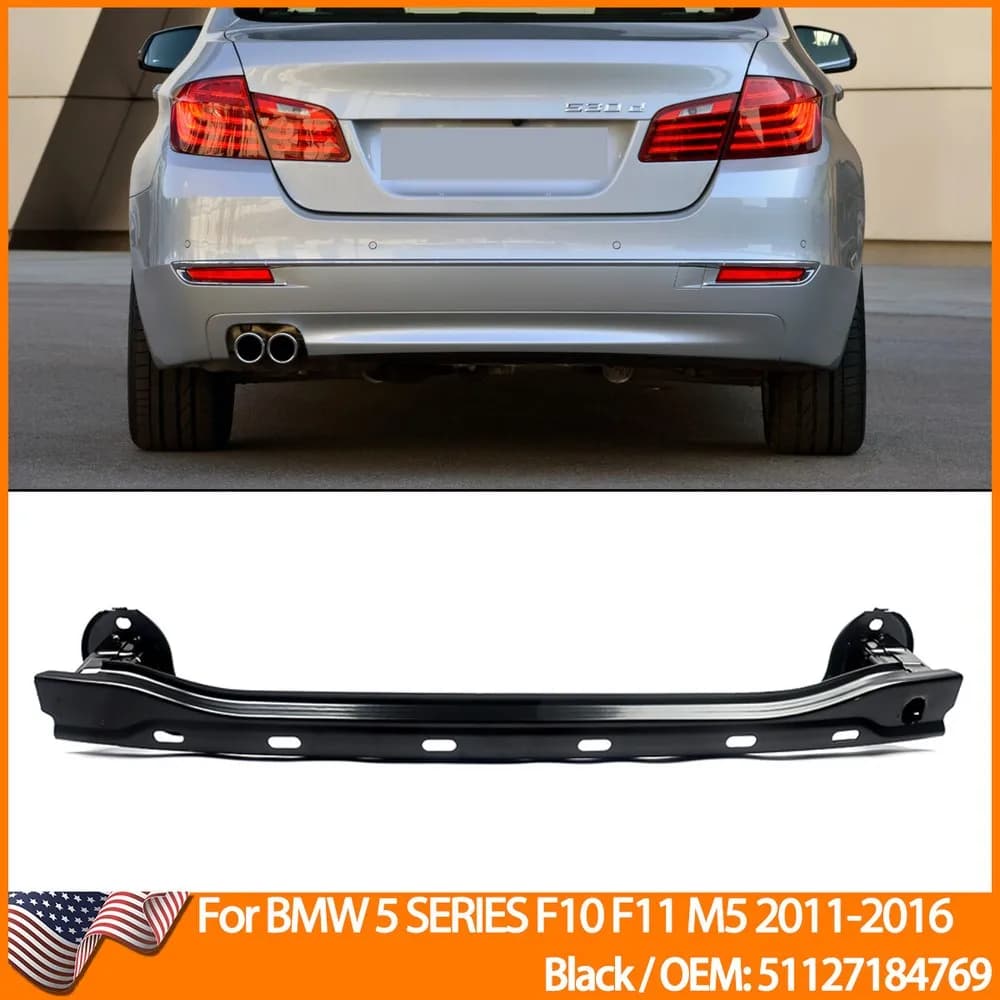 Fits For BMW 5 Series F10 F11 Rear Bumper Reinforcement Impact Bar 528i 535i 550i M5 2011-2016 Tail Bumper Skeleton Buffer Parts