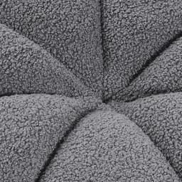 Voltsify Round Shape Teddy Fabric Multifunctional Household Footstool