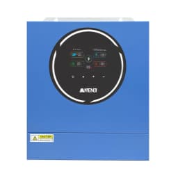 ANENJI 5KW 48V 4KW Dual output Hybrid Solar Inverter 100A MPPT Pure Sine Wave Solar Controller Dual Input PV 500VDC with WiFi