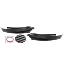 Front Lip Surround For BMW 1 Series E82 E88 F20 F21 118d 120i 125i 128i 135i M Sport 2007-2013 Front Splitter Corner Carbon Look
