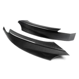 Front Lip Surround For BMW 1 Series E82 E88 F20 F21 118d 120i 125i 128i 135i M Sport 2007-2013 Front Splitter Corner Carbon Look