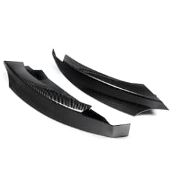 Front Lip Surround For BMW 1 Series E82 E88 F20 F21 118d 120i 125i 128i 135i M Sport 2007-2013 Front Splitter Corner Carbon Look