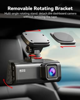 REDTIGER F7N PRO Dash Camera 4K Dash Cam Video Recorder Built-in WiFi GPS FOV 170° Dash Cam With STARVIS 2 SENSOR Night Vision
