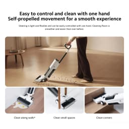 Xiaomi Truclean W20 Wet Dry Vacuum, Floor Cleaning Sweeping Vaccum Cleaner Mop with Water Self-cleaning Roller Brushbar Mijia