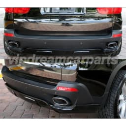 Front Bumper Splitter Lip Rear Diffuser for BMW X5 E70 SUV M Sport Bumper Performance 2007 2008 2009 2010 Bodykit Magickit