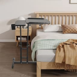 Mobile Tattoo Workstation Tray Cart With 4 Wheels, Adjustable Arm Rest, Modern Style, 25.2 X 15.75 X 22.64-35.43 Inches