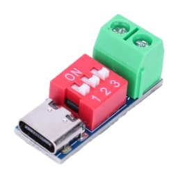 1-5pcs PD Fast Charging Test Board 5-20V Adjustable PD Trigger Module USB Type-C 100W Power Supply Tester Voltage Connetor Power