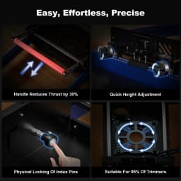 Flattening Mill for Woodworking Router Sled Woodworking Tools Woodworking Router Sliding Plate Sliding table 800x1780x80mm