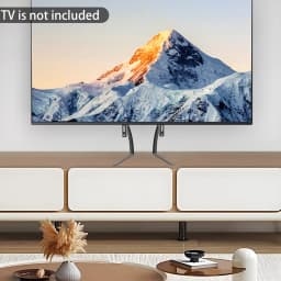 Universal TV Cabinet Feet for LCD LED TVs from 32-55 Inches, Height Adjustable, Removable TV Cabinet Base, VESA 800x400 mm, Max.