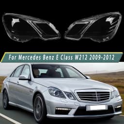 1 Pair Headlight Lens Cover Replacement For Mercedes-Benz E Class W212 2009-2013 Headlight Housing for A2128209561, A2128209661
