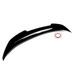 Magickit PSM Style Rear Spoiler Tail Wing For BMW 2 Series F44 228i M235i 2020-2022 Gloss Black Rear Trunk Boot Lip Spoiler Wing