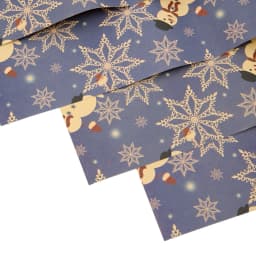 Voltsify 10pcs Christmas Rustic Kraft Wrapping Paper Sheets