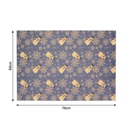 Voltsify 10pcs Christmas Rustic Kraft Wrapping Paper Sheets