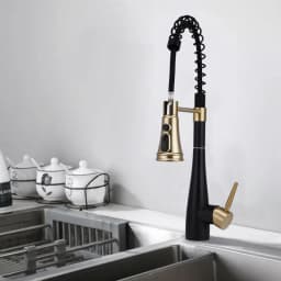 Voltsify Swivel Kitchen Faucet with Pull Down Sprayer and Pot Filler