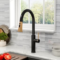 Voltsify Swivel Kitchen Faucet with Pull Down Sprayer and Pot Filler