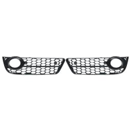 For Audi A5 Coupe Standard Bumper 2008-2011 Honeycomb Fog Light Grille Cover