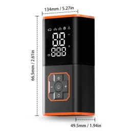 Portable car tyre inflator,tyre air pump, car air compressor, digital air compressor suitable for cars, motorcycles and bicycles