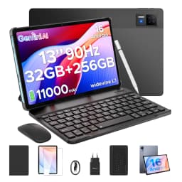 DOOGEE U13 2 IN 1 Tablet PC Android 16 13'' Display Ultra-thin 6GB 256GB 11000mAh Battery Quad speakers Widevine L1 Support
