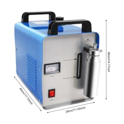 Acrylic Polishing Machine Flame Polishing Machine Oxygen Hydrogen Welder w/ Flame Guns&Nozzles for Polishing Acrylic Handicrafts