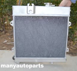Aluminum radiator for BMW E30 M10 316i 318i 1982-1991 83 84 85 86 87 88 89 90 91 Manual