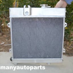 Aluminum radiator for BMW E30 M10 316i 318i 1982-1991 83 84 85 86 87 88 89 90 91 Manual