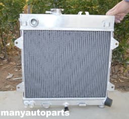 Aluminum radiator for BMW E30 M10 316i 318i 1982-1991 83 84 85 86 87 88 89 90 91 Manual