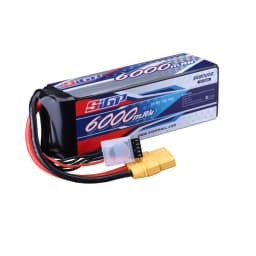 SIGP 4S 14.8V Lipo Battery 5100mAh 6000mAh 70C with XT90 EC5 Plug for RC Car Truck Boat Vehicles Tank Buggy Racing Hobby 2 Packs