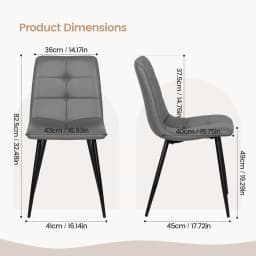 Dining Table and Chairs Set of 4, Folding Round Kitchen Table With Chairs for Dining Room,Kitchen