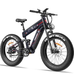 Freesky M520 Electric Bike 1200W Motor 48V41Ah Battery Electric Bicycle 26-inch Fat Tire E-Mountain Bike