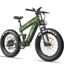 Freesky M520 Electric Bike 1200W Motor 48V41Ah Battery Electric Bicycle 26-inch Fat Tire E-Mountain Bike