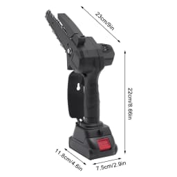 2-in-1 Cordless Pole Saw, Long-Handled Telescopic Tree Pruner, Cordless Long-Arm Saw, Suitable for Wood Cutting, Garden Pruning