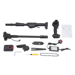 2-in-1 Cordless Pole Saw, Long-Handled Telescopic Tree Pruner, Cordless Long-Arm Saw, Suitable for Wood Cutting, Garden Pruning